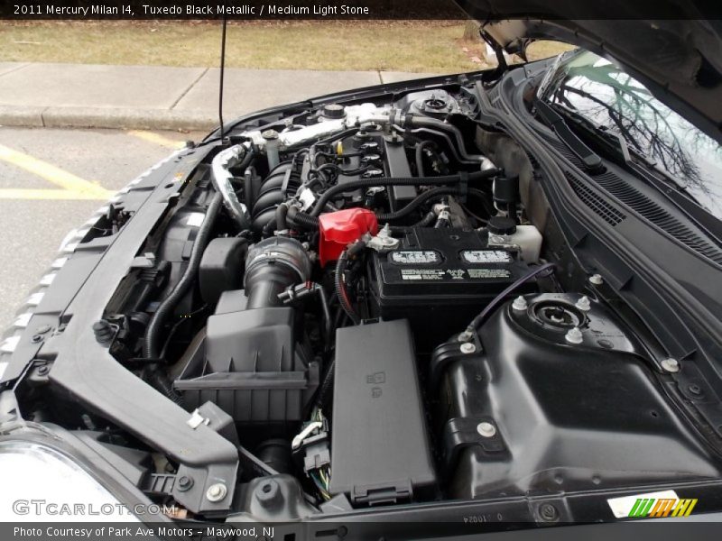  2011 Milan I4 Engine - 2.5 Liter DOHC 16-Valve iVCT Duratec 4 Cylinder