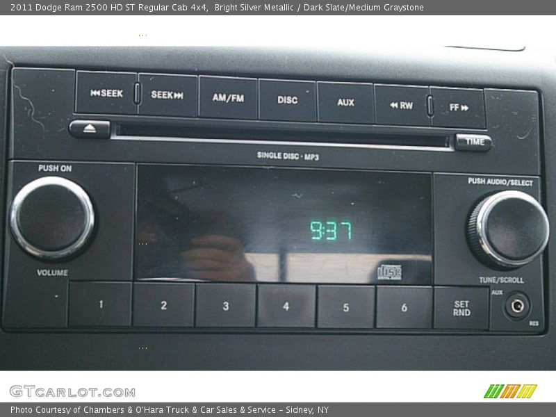 Bright Silver Metallic / Dark Slate/Medium Graystone 2011 Dodge Ram 2500 HD ST Regular Cab 4x4