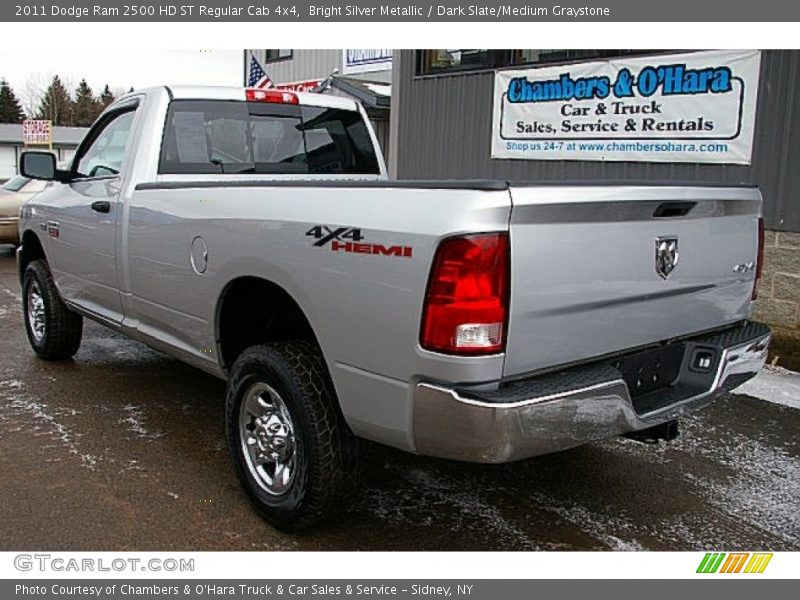 Bright Silver Metallic / Dark Slate/Medium Graystone 2011 Dodge Ram 2500 HD ST Regular Cab 4x4