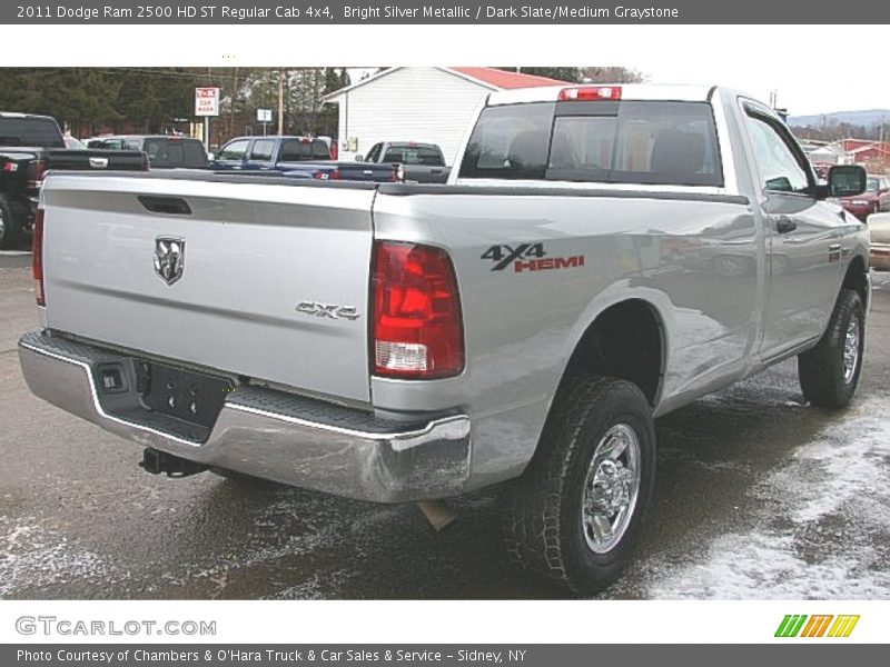 Bright Silver Metallic / Dark Slate/Medium Graystone 2011 Dodge Ram 2500 HD ST Regular Cab 4x4