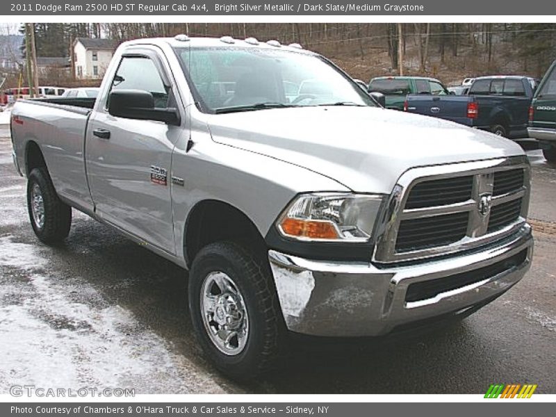 Bright Silver Metallic / Dark Slate/Medium Graystone 2011 Dodge Ram 2500 HD ST Regular Cab 4x4