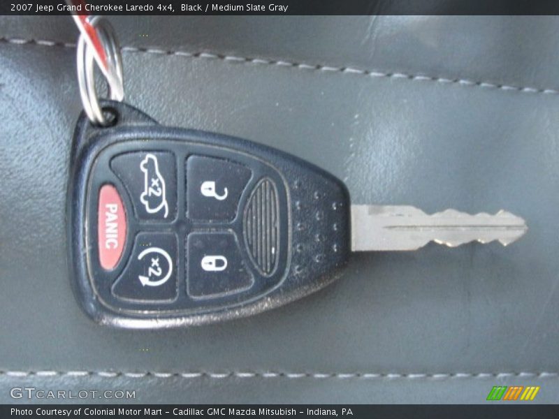 Keys of 2007 Grand Cherokee Laredo 4x4