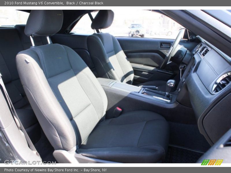 Black / Charcoal Black 2010 Ford Mustang V6 Convertible