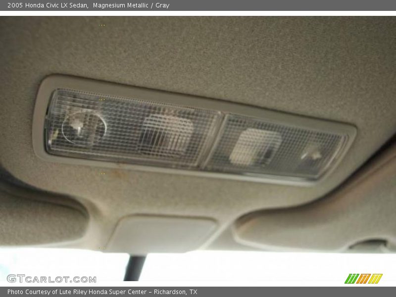 Magnesium Metallic / Gray 2005 Honda Civic LX Sedan