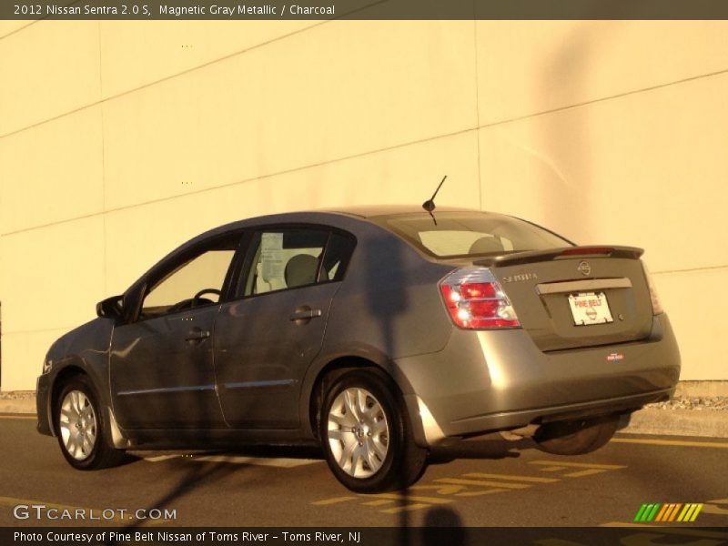 Magnetic Gray Metallic / Charcoal 2012 Nissan Sentra 2.0 S