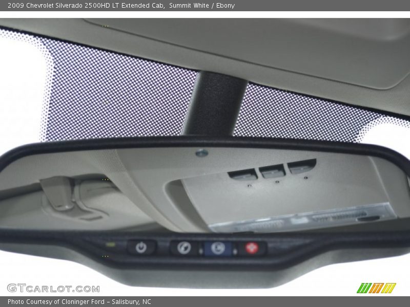 Summit White / Ebony 2009 Chevrolet Silverado 2500HD LT Extended Cab