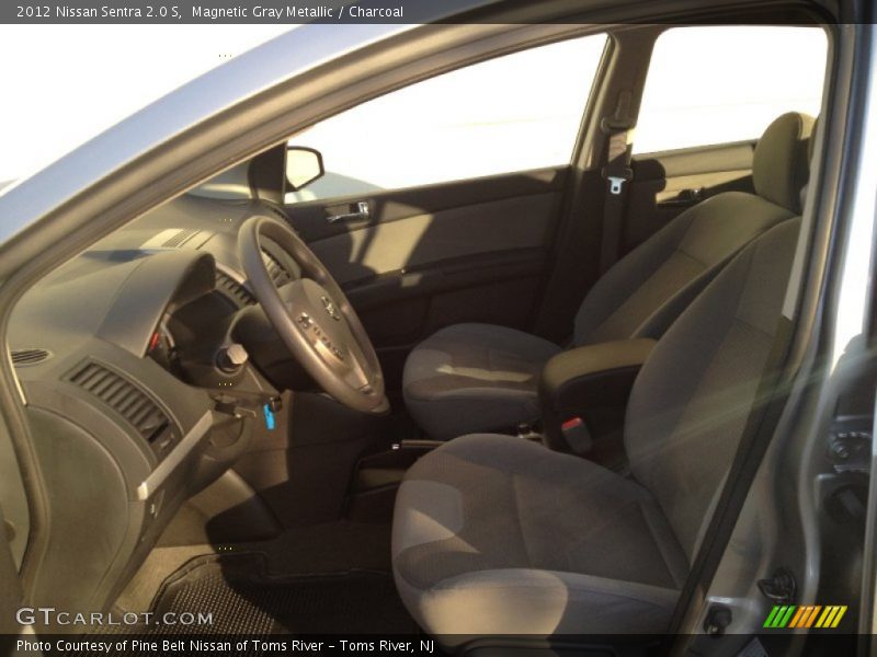 Magnetic Gray Metallic / Charcoal 2012 Nissan Sentra 2.0 S