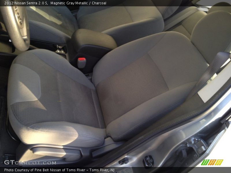 Magnetic Gray Metallic / Charcoal 2012 Nissan Sentra 2.0 S