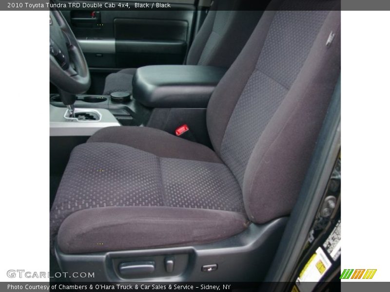 Black / Black 2010 Toyota Tundra TRD Double Cab 4x4