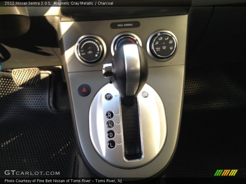 Magnetic Gray Metallic / Charcoal 2012 Nissan Sentra 2.0 S
