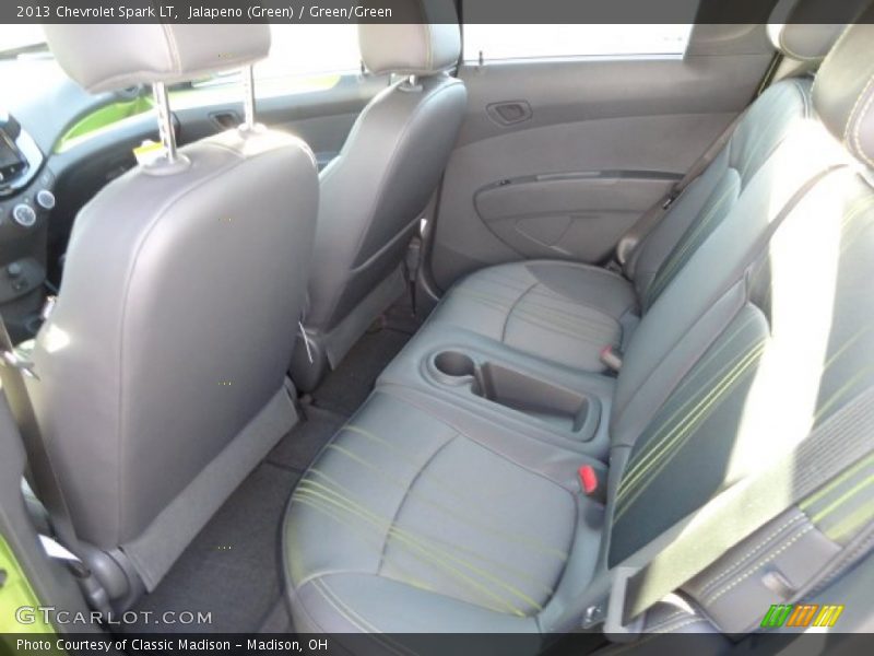 Rear Seat of 2013 Spark LT