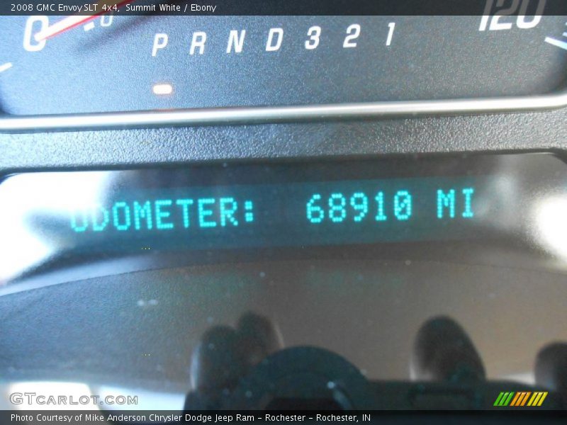Summit White / Ebony 2008 GMC Envoy SLT 4x4