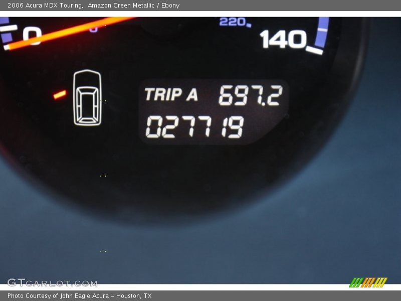 Amazon Green Metallic / Ebony 2006 Acura MDX Touring