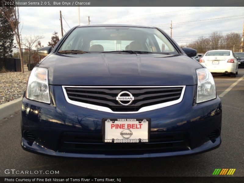 Blue Onyx / Charcoal 2012 Nissan Sentra 2.0 S