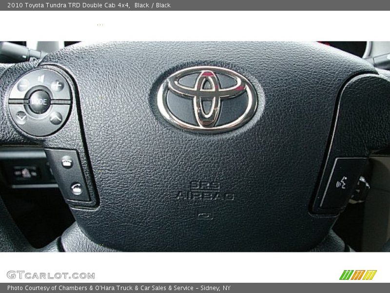 Black / Black 2010 Toyota Tundra TRD Double Cab 4x4