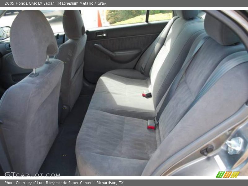 Magnesium Metallic / Gray 2005 Honda Civic LX Sedan