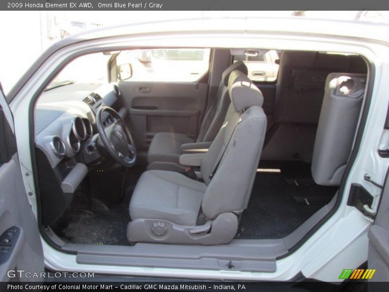  2009 Element EX AWD Gray Interior