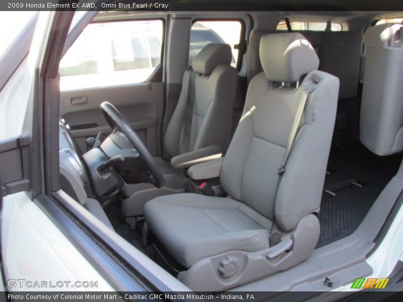 Front Seat of 2009 Element EX AWD