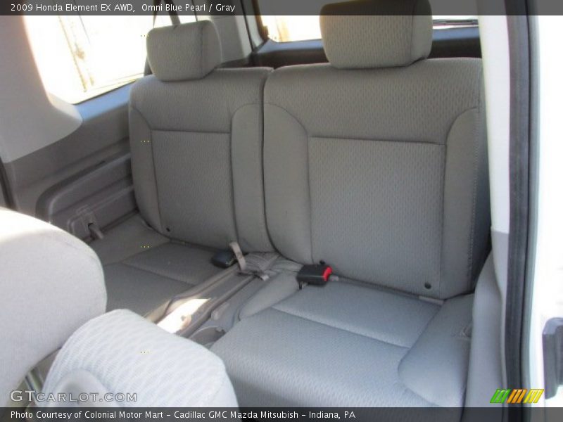 Rear Seat of 2009 Element EX AWD