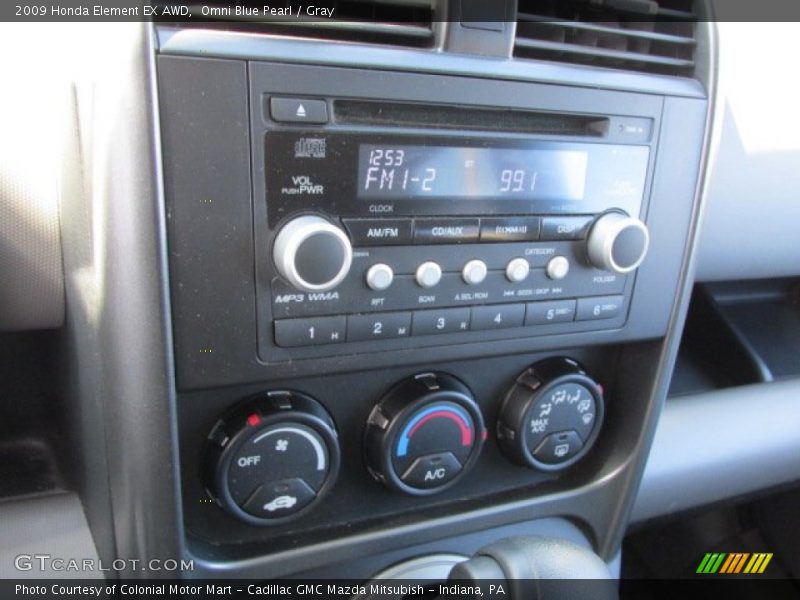 Controls of 2009 Element EX AWD
