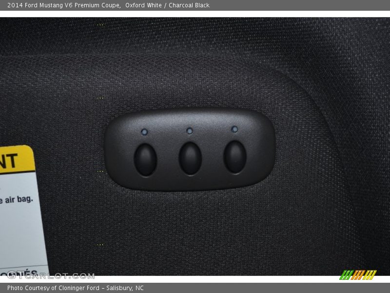 Controls of 2014 Mustang V6 Premium Coupe