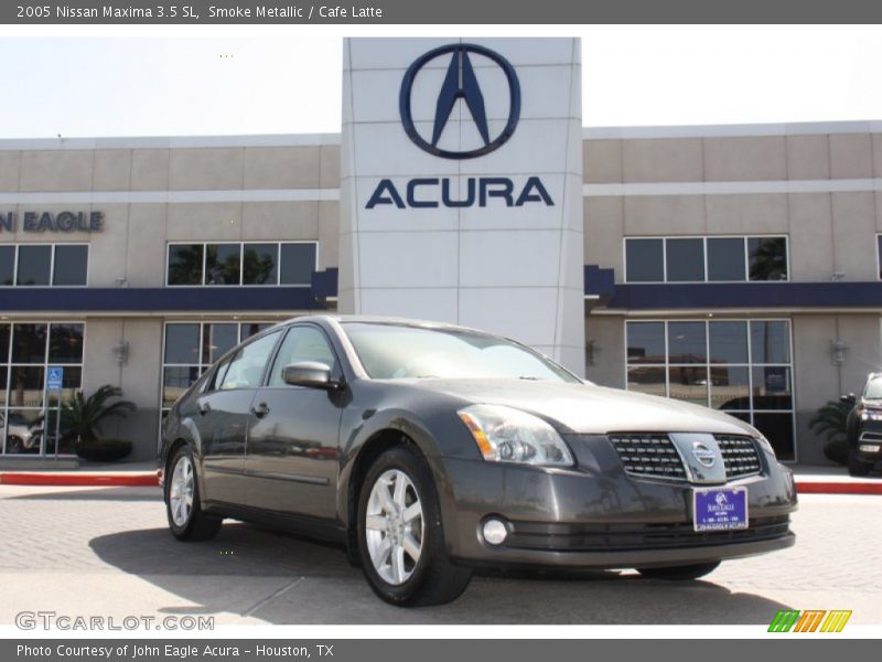 Smoke Metallic / Cafe Latte 2005 Nissan Maxima 3.5 SL