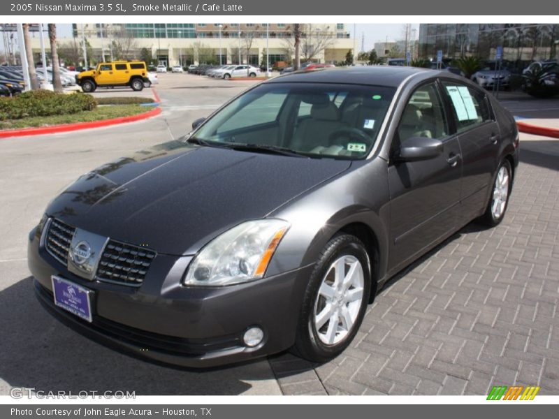 Smoke Metallic / Cafe Latte 2005 Nissan Maxima 3.5 SL