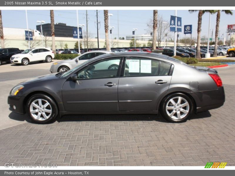 Smoke Metallic / Cafe Latte 2005 Nissan Maxima 3.5 SL