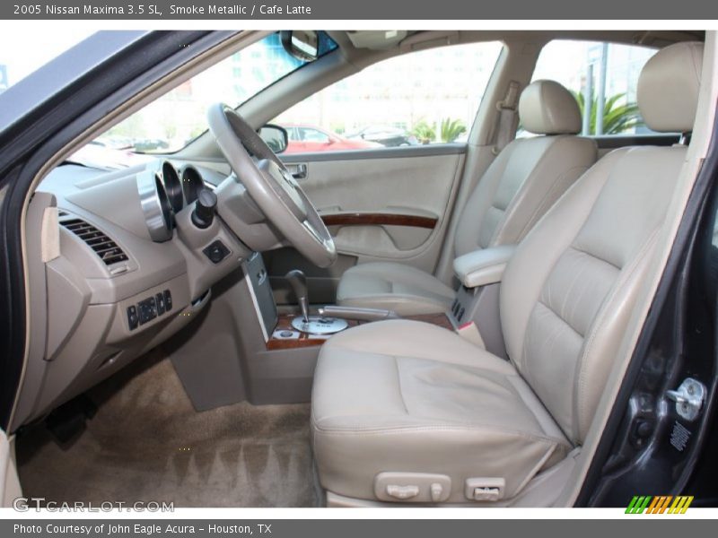  2005 Maxima 3.5 SL Cafe Latte Interior