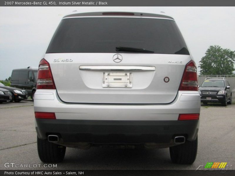 Iridium Silver Metallic / Black 2007 Mercedes-Benz GL 450