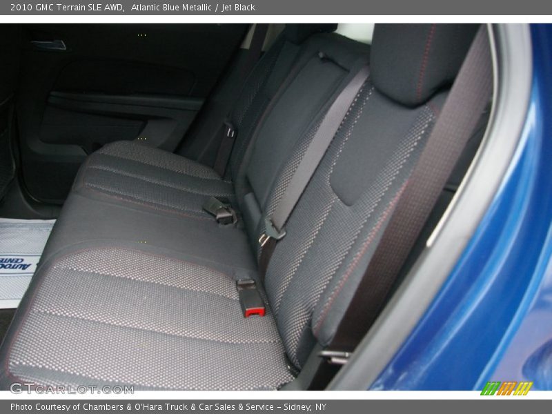 Atlantic Blue Metallic / Jet Black 2010 GMC Terrain SLE AWD