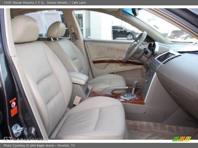  2005 Maxima 3.5 SL Cafe Latte Interior