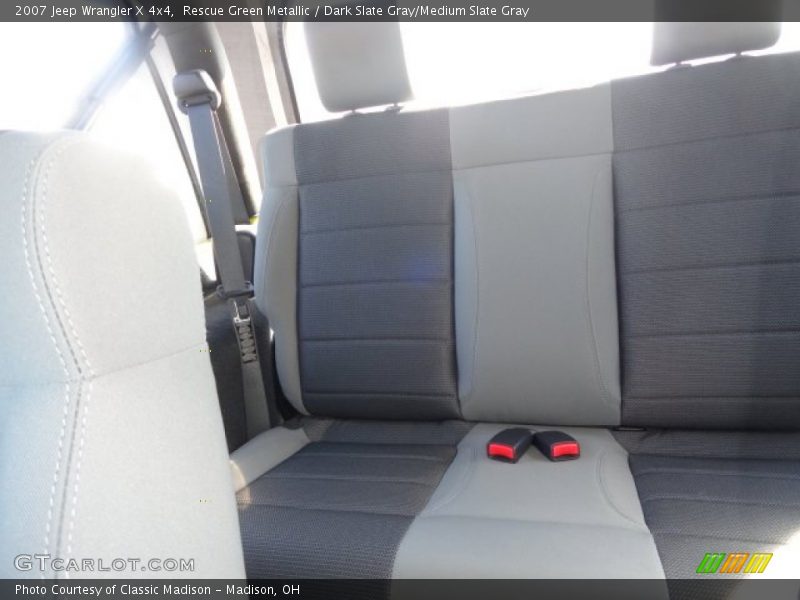 Rescue Green Metallic / Dark Slate Gray/Medium Slate Gray 2007 Jeep Wrangler X 4x4