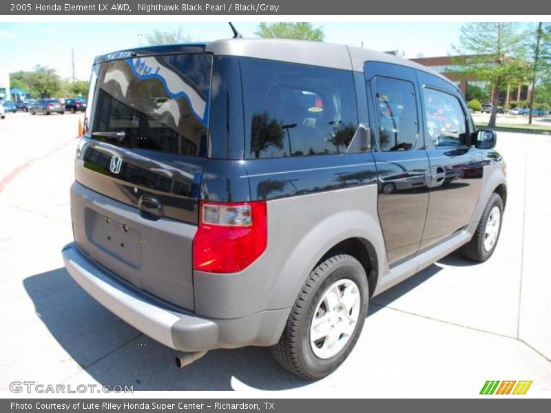 Nighthawk Black Pearl / Black/Gray 2005 Honda Element LX AWD