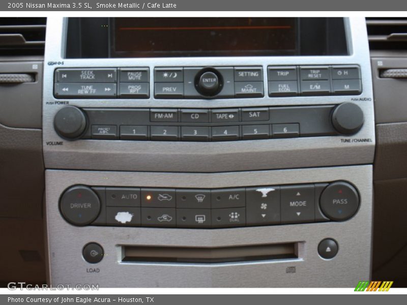 Controls of 2005 Maxima 3.5 SL