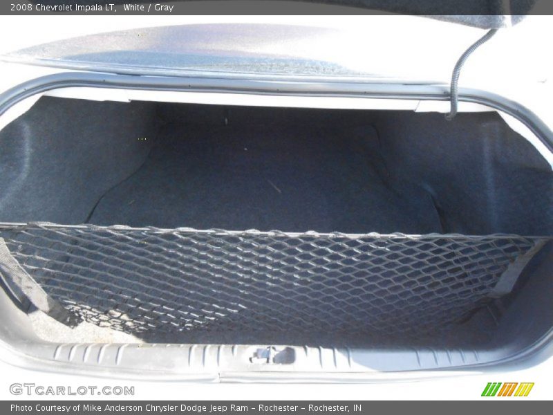 White / Gray 2008 Chevrolet Impala LT