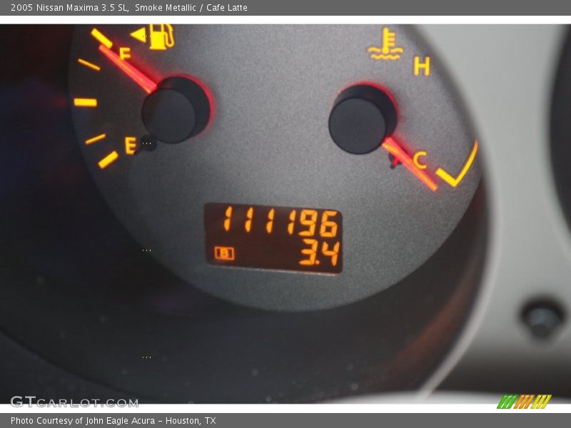 Smoke Metallic / Cafe Latte 2005 Nissan Maxima 3.5 SL
