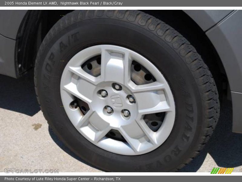 Nighthawk Black Pearl / Black/Gray 2005 Honda Element LX AWD