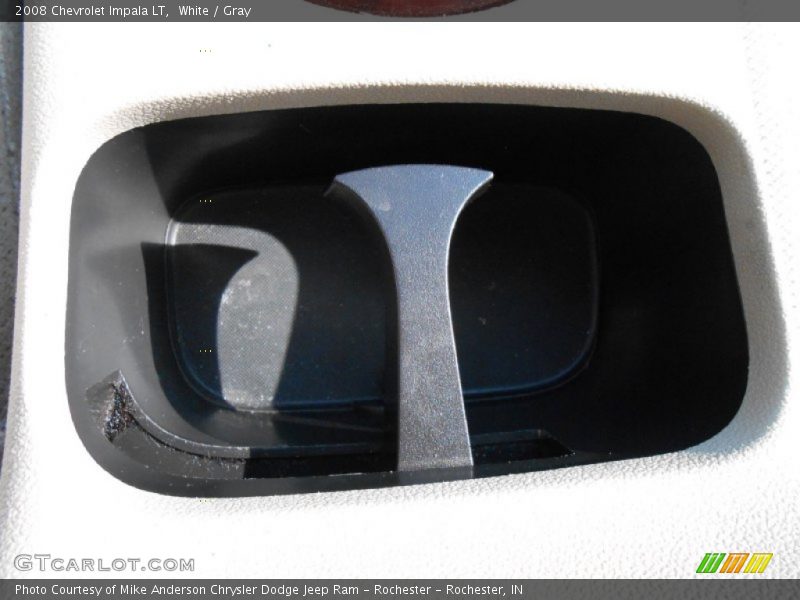 White / Gray 2008 Chevrolet Impala LT