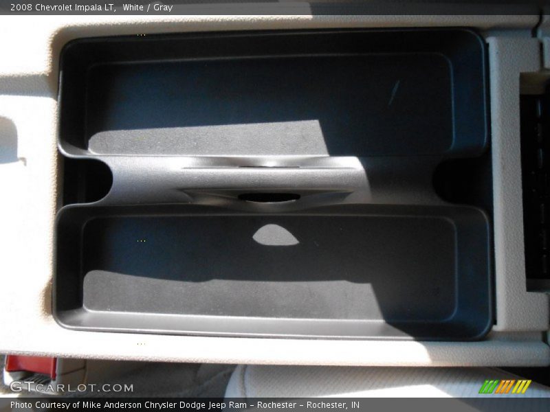 White / Gray 2008 Chevrolet Impala LT