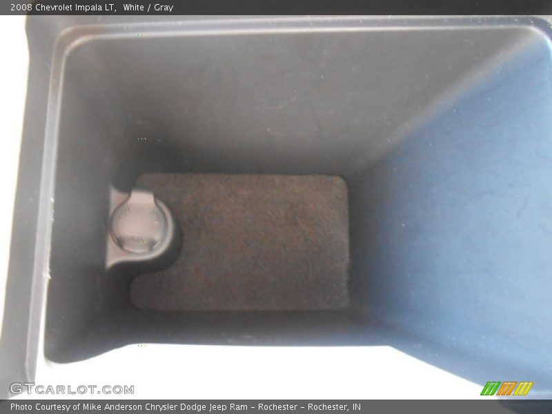 White / Gray 2008 Chevrolet Impala LT