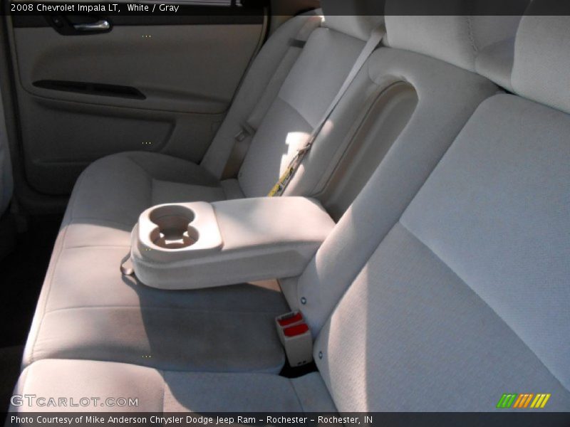 White / Gray 2008 Chevrolet Impala LT