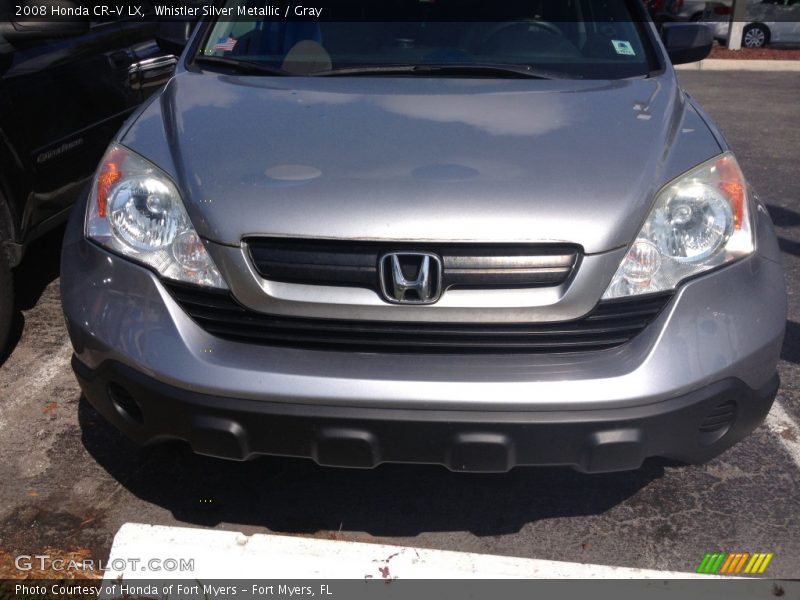 Whistler Silver Metallic / Gray 2008 Honda CR-V LX