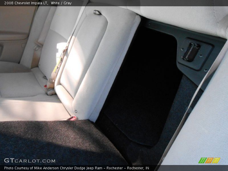 White / Gray 2008 Chevrolet Impala LT