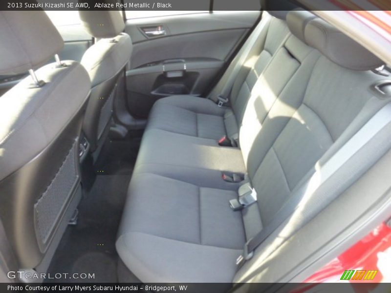 Rear Seat of 2013 Kizashi SE AWD