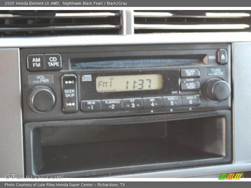 Nighthawk Black Pearl / Black/Gray 2005 Honda Element LX AWD