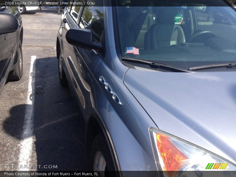 Whistler Silver Metallic / Gray 2008 Honda CR-V LX