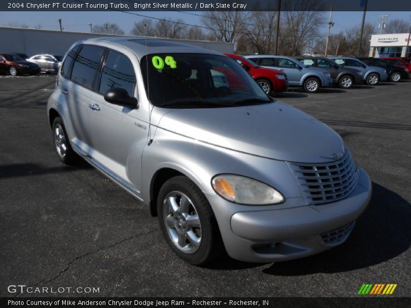 Bright Silver Metallic / Dark Slate Gray 2004 Chrysler PT Cruiser Touring Turbo