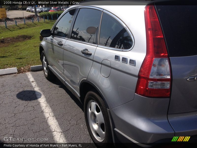Whistler Silver Metallic / Gray 2008 Honda CR-V LX