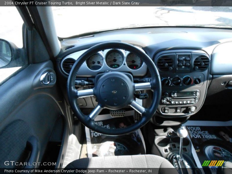 Bright Silver Metallic / Dark Slate Gray 2004 Chrysler PT Cruiser Touring Turbo